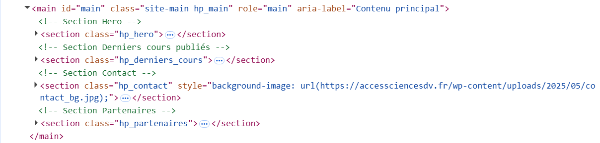 Code Web120 — des balises sémantiques claires que Google sait lire